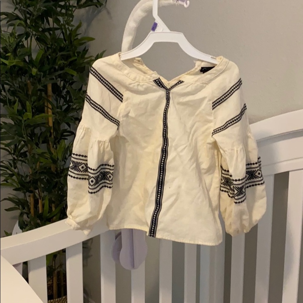 Bohemian toddler top.